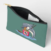 Illustratie van dolfijn die ramen eet etui (Open)