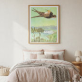 Illustratie van Duimelijntje door Elsa Beskow Poster