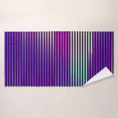 illustratie van een abstracte glitch achtergrond. badhanddoek (Badhanddoek)