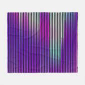 illustratie van een abstracte glitch achtergrond. fleece deken (Voorkant (Horizontaal))