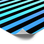 illustratie van een abstracte glitch achtergrond.  poster (Hoek)