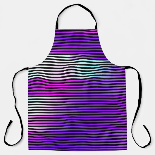 illustratie van een abstracte glitch achtergrond. schort (Voorkant)