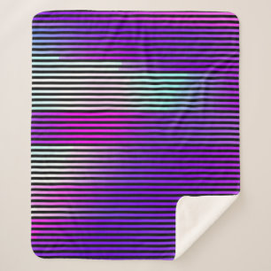 illustratie van een abstracte glitch achtergrond.  sherpa deken