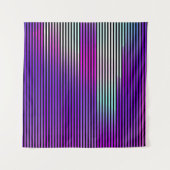 illustratie van een abstracte glitch achtergrond. wandkleed (Voorkant (horizontaal))