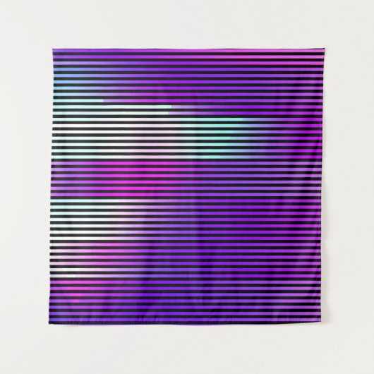 illustratie van een abstracte glitch achtergrond. wandkleed (Voorkant)