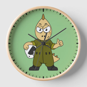 Illustratie van een Allosaurus Jet Pilot.