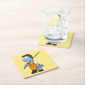 Illustratie van een Allosaurus-visser. Kartonnen Onderzetters (Insitu)