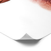 Illustratie van een astmaaanval van stuifmeel poster (Hoek)