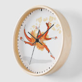 Illustratie van een balletdanseraptor. 2 (Hoek)