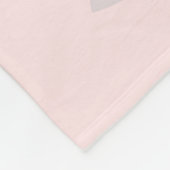 Illustratie van een balletdanseraptor. fleece deken (Hoek)