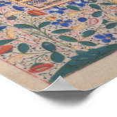 Illustratie van een begrafenisdienst poster (Hoek)