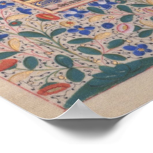 Illustratie van een begrafenisdienst poster (Hoek)