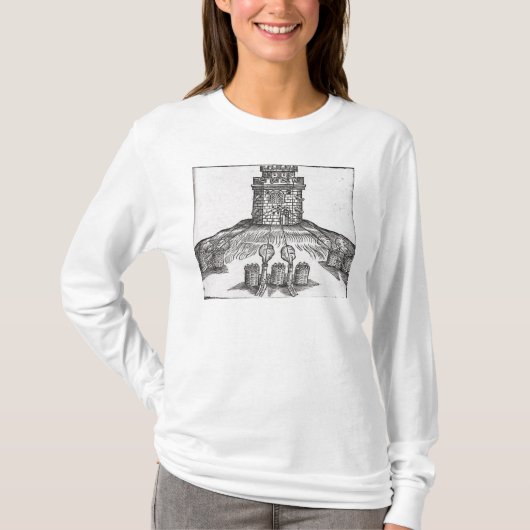 Illustratie van een beleggingsoorlog t-shirt (Voorkant)