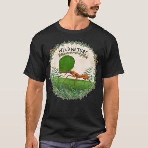 Illustratie van een bladsnijpunt t-shirt