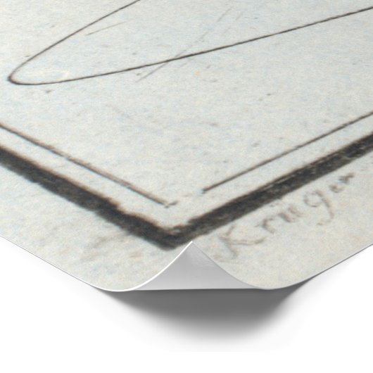  illustratie van een bot (1785) poster (Hoek)