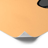 Illustratie van een brontosaurus verkleed als Ramb Poster (Hoek)