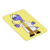 Illustratie van een brontosauruschemicus. magneet (Rechterzijde)