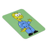 Illustratie van een brontosaurusmechanicus. magneet (Rechterzijde)