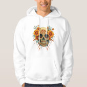 Illustratie van een Câne de Fête des Morts Hoodie (Voorkant)