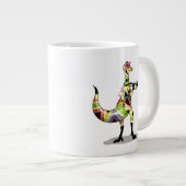 Illustratie van een fotograaf van Iguanodon. Grote Koffiekop (Voorkant rechts)