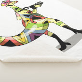 Illustratie van een fotograaf van Iguanodon. Sherpa Deken (3/4)