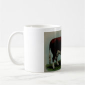  illustratie van een Hereford-koe Koffiemok (Links)