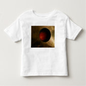 Illustratie van een hot Jupiter genaamd HD 149026b Kinder Shirts (Voorkant)