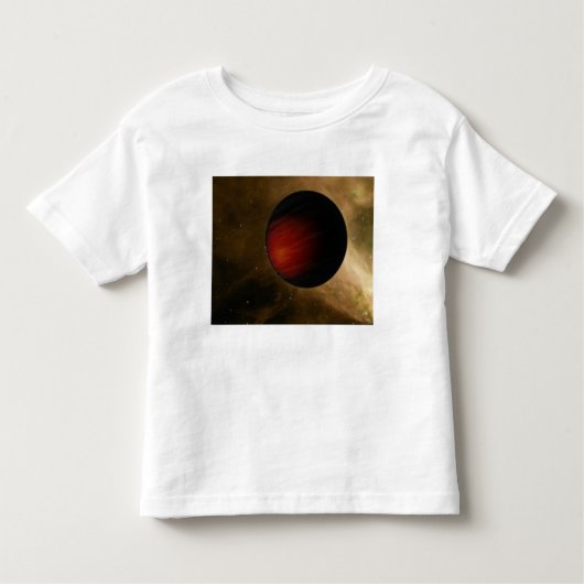 Illustratie van een hot Jupiter genaamd HD 149026b Kinder Shirts (Voorkant)