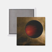 Illustratie van een hot Jupiter genaamd HD 149026b Magneet (Voorkant / Achterkant)