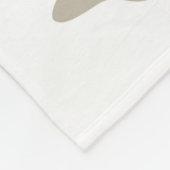 Illustratie van een Iguanodon die haar nagels poli Fleece Deken (Hoek)