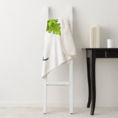 Illustratie van een Iguanodon zonnebaden. Sherpa Deken (In situ)