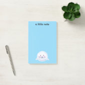Illustratie van een knuffelachtige babyzeehond post-it® notes (Kantoor)