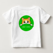Illustratie van een knuffelkat (Achterkant)
