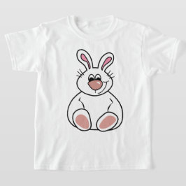 Illustratie van een knuffelkonijn | Dieren T-shirt