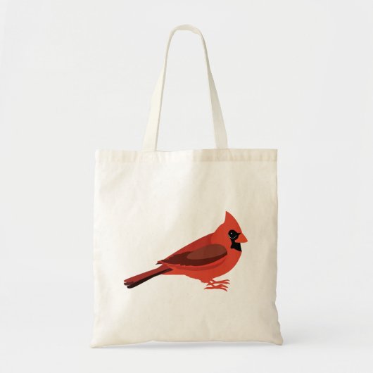 Illustratie van een lief kardinaal tote bag (Voorkant)
