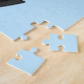 Illustratie van een Loch Ness monster duiker. Legpuzzel (Zijkant)