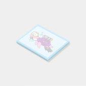 Illustratie van een Loch Ness monster duiker. Post-it® Notes (Schuin)