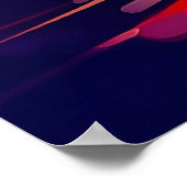 Illustratie van een Martini ArtPrint Poster Wall A (Hoek)