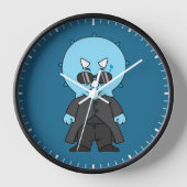 Illustratie van een matrix triceratops. (Voorkant)