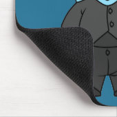 Illustratie van een matrix triceratops. muismat (Hoek)