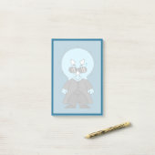 Illustratie van een matrix triceratops. post-it® notes (Op bureau)