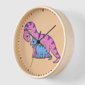 Illustratie van een moeder en kind Brachiosaurus. (Hoek)