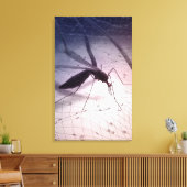 Illustratie van een muggenbijt canvas afdruk (Insitu (Woonkamer))