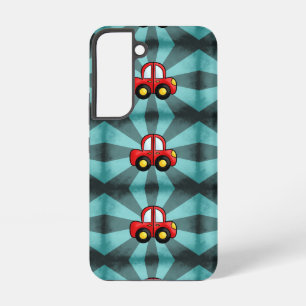 Illustratie van een Oldtimer – Klassieke Auto Kuns Samsung Galaxy Hoesje