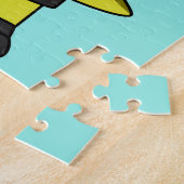 Illustratie van een Pachycephalosaurus leraar. Legpuzzel (Zijkant)