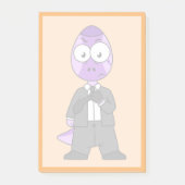 Illustratie van een Pachycephalosaurus transporter Post-it® Notes (Voorkant)