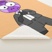 Illustratie van een Pachycephalosaurus transporter Sherpa Deken (3/4)