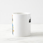 Illustratie van een parasaurolophus camera operato koffiemok (Center)