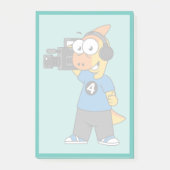 Illustratie van een parasaurolophus camera operato post-it® notes (Voorkant)