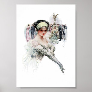 illustratie van een Poster voor vrouwen